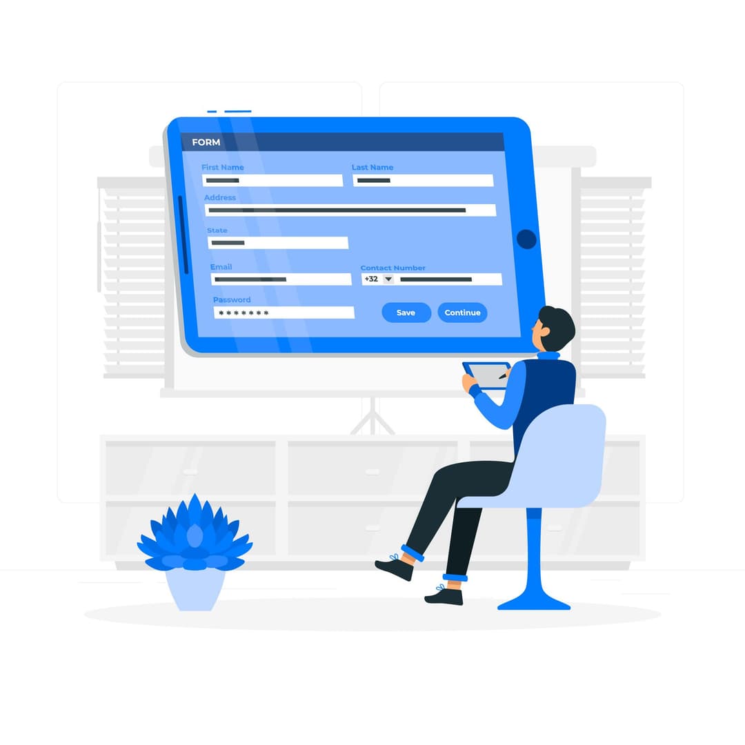 Signup graphic